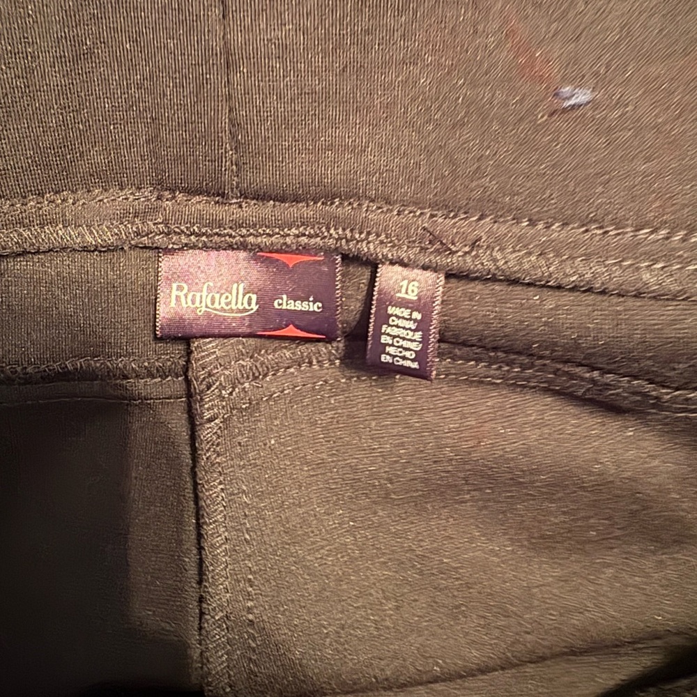 Rafaella Classic Dark Brown Trousers